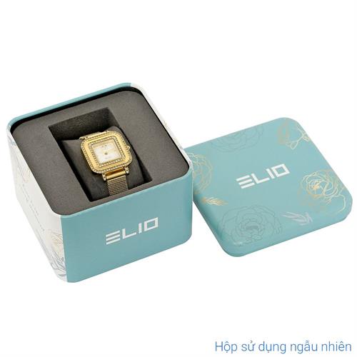 Đồng hồ Elio Elegant Lady 26 mm Nữ ES207-01 Màu Vàng