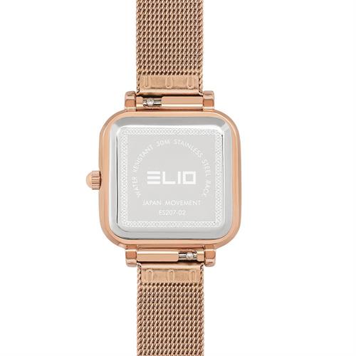 Đồng hồ Elio Elegant Lady 26 mm Nữ ES207-02 Màu Vàng Hồng