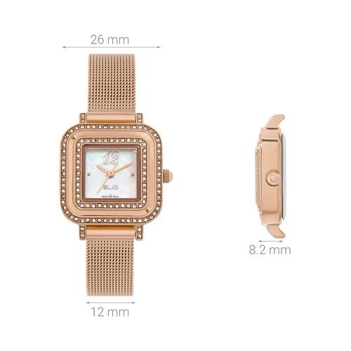 Đồng hồ Elio Elegant Lady 26 mm Nữ ES207-02 Màu Vàng Hồng