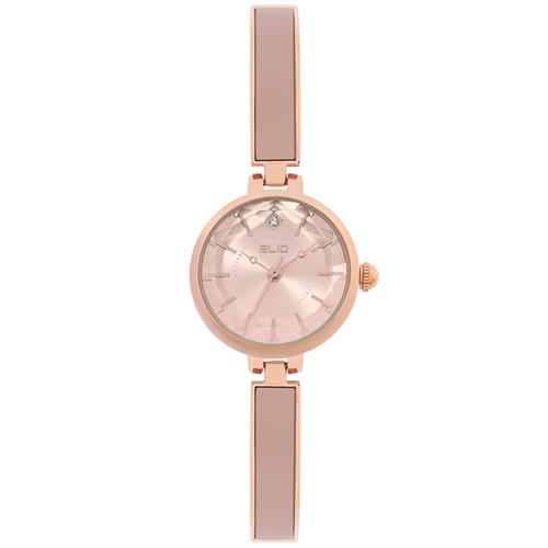 Đồng hồ Elio 23 mm Nữ ES208-02 Màu Hồng