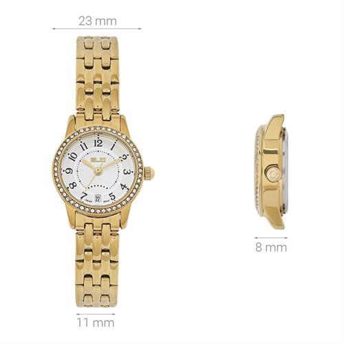Đồng hồ Elio 23 mm Nữ ES211-02 Màu Vàng