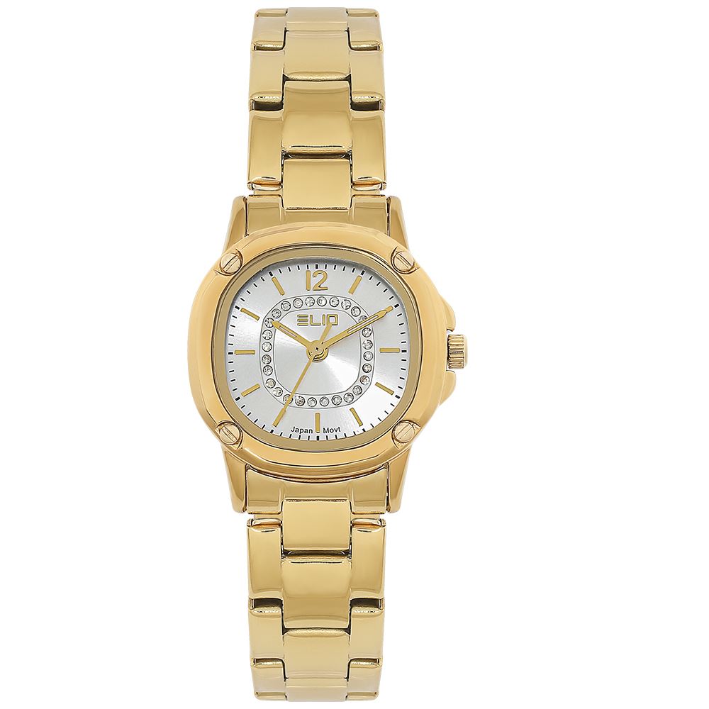 Đồng hồ Elio Elegant Lady 26 mm Nữ ES214-01 Màu Vàng