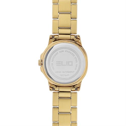 Đồng hồ Elio Elegant Lady 26 mm Nữ ES214-01 Màu Vàng