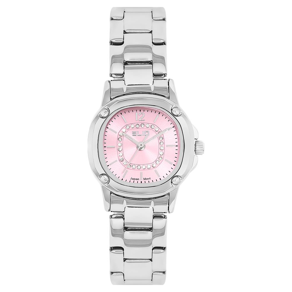Đồng hồ Elio Elegant Lady 26 mm Nữ ES214-02 Màu Bạc