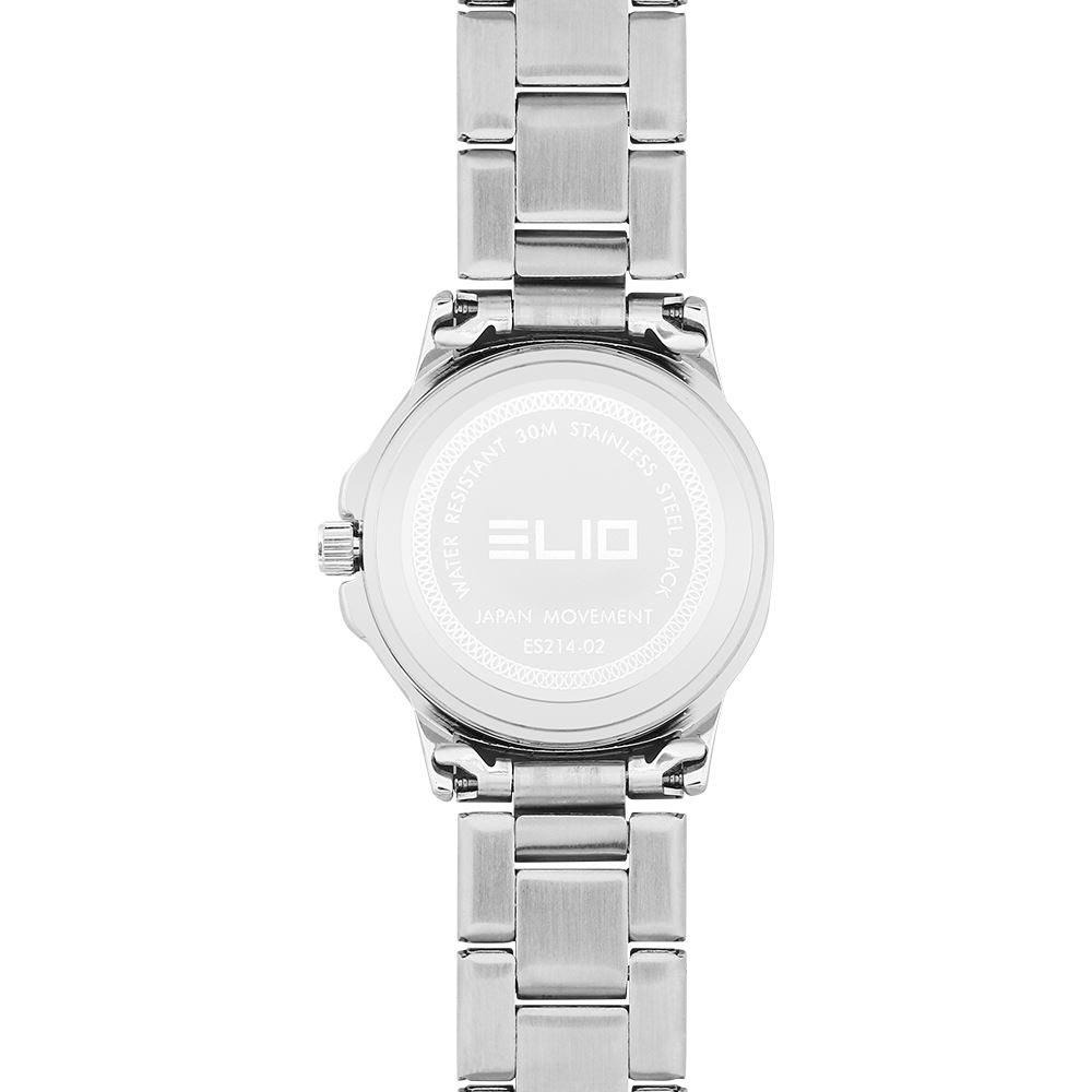 Đồng hồ Elio Elegant Lady 26 mm Nữ ES214-02 Màu Bạc