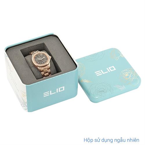 Đồng hồ Elio Elegant Lady 26 mm Nữ ES216-01 Màu Vàng Hồng