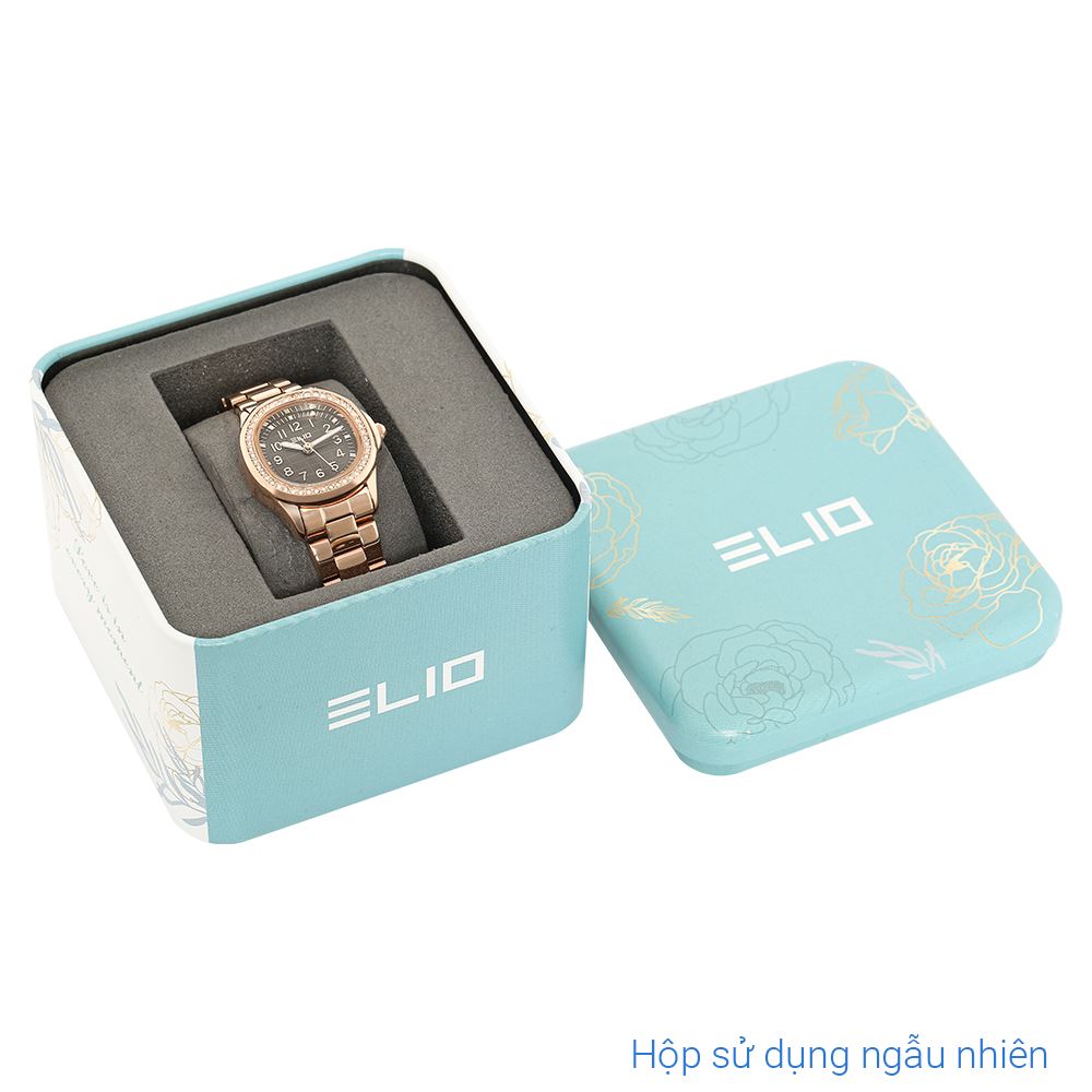 Đồng hồ Elio Elegant Lady 26 mm Nữ ES216-01 Màu Vàng Hồng