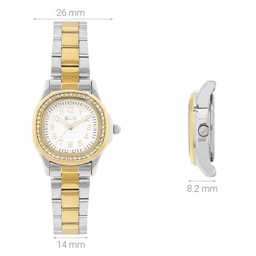 Đồng hồ Elio Elegant Lady 26 mm Nữ ES216-02 Màu Màu kết hợp
