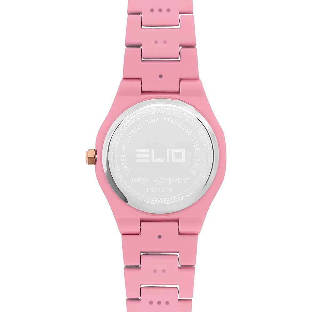Đồng hồ Elio 34 mm Nữ ES220-01 Màu Hồng
