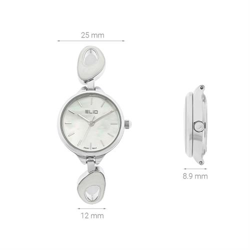 Đồng hồ Elio 25 mm Nữ ES224-02 Màu Bạc