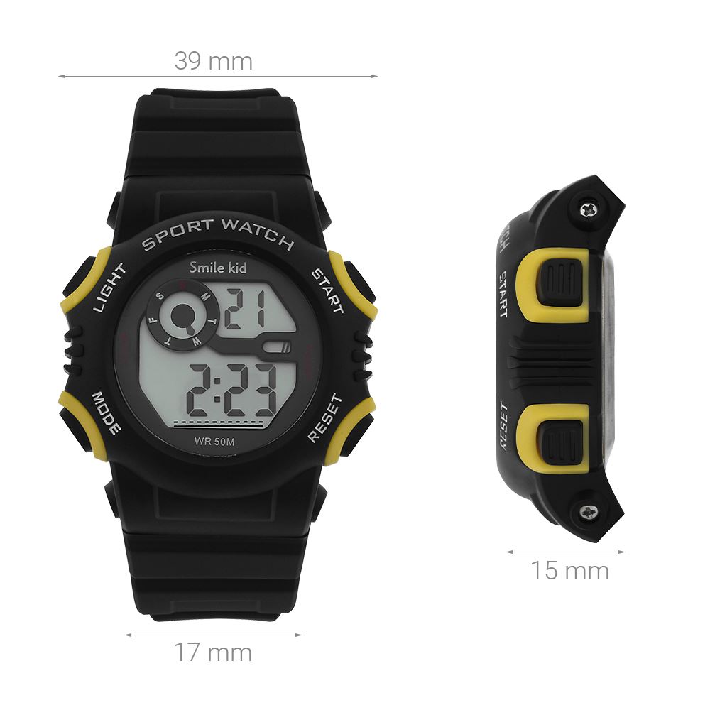 Đồng hồ Smile Kid 39 mm Trẻ em SL255-01 Màu Đen