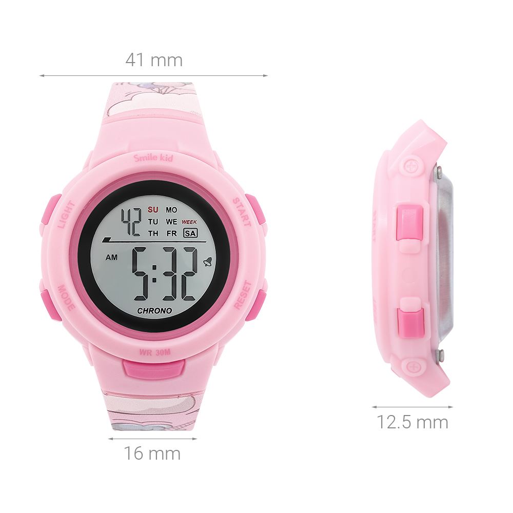 Đồng hồ Smile Kid 41 mm Trẻ em SL213-05 Màu Hồng