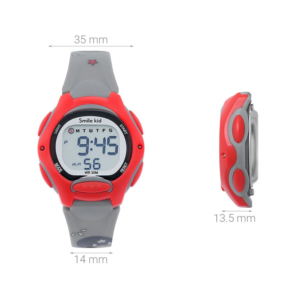 Đồng hồ Smile Kid 35 mm Trẻ em SL245-02 Màu Xám