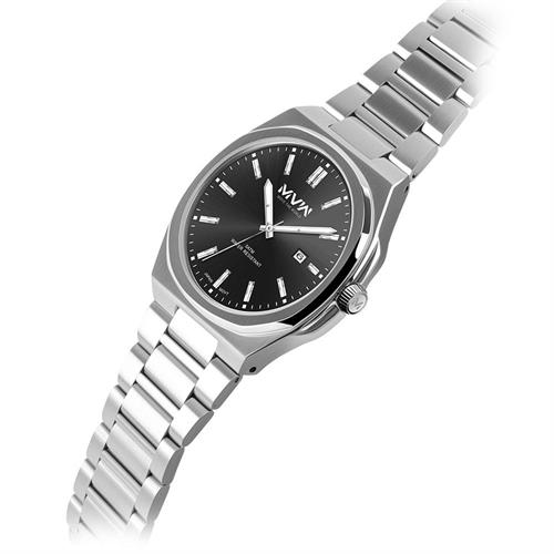 Đồng hồ MVW 40 mm Nam MS103-01 Màu Bạc