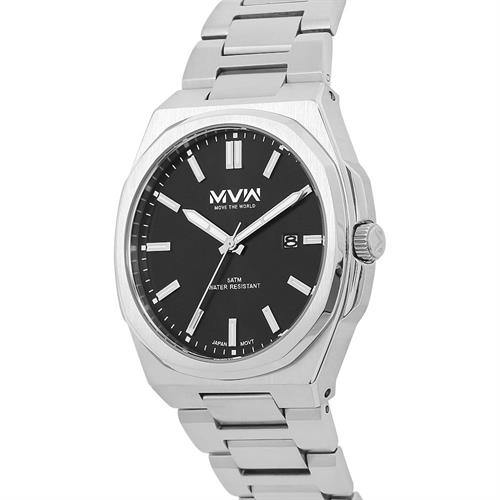 Đồng hồ MVW 40 mm Nam MS103-01 Màu Bạc