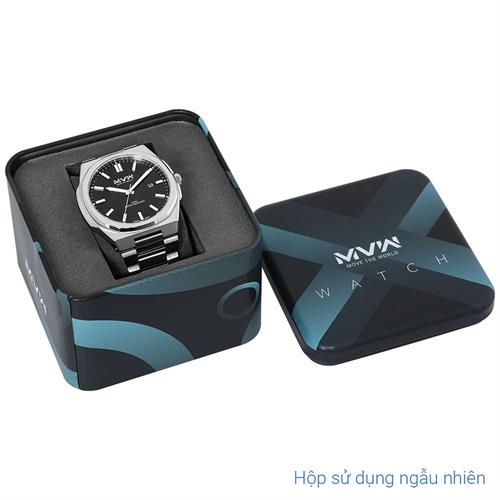 Đồng hồ MVW 40 mm Nam MS103-01 Màu Bạc