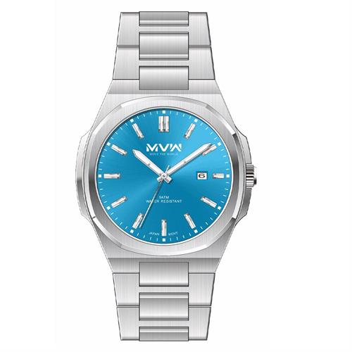 Đồng hồ MVW 40 mm Nam MS103-03 Màu Bạc