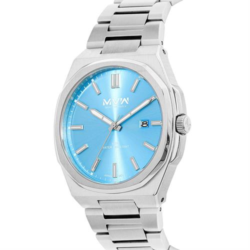 Đồng hồ MVW 40 mm Nam MS103-03 Màu Bạc