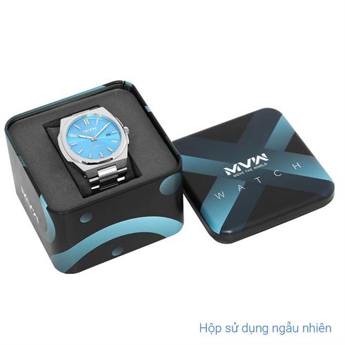 Đồng hồ MVW 40 mm Nam MS103-03 Màu Bạc