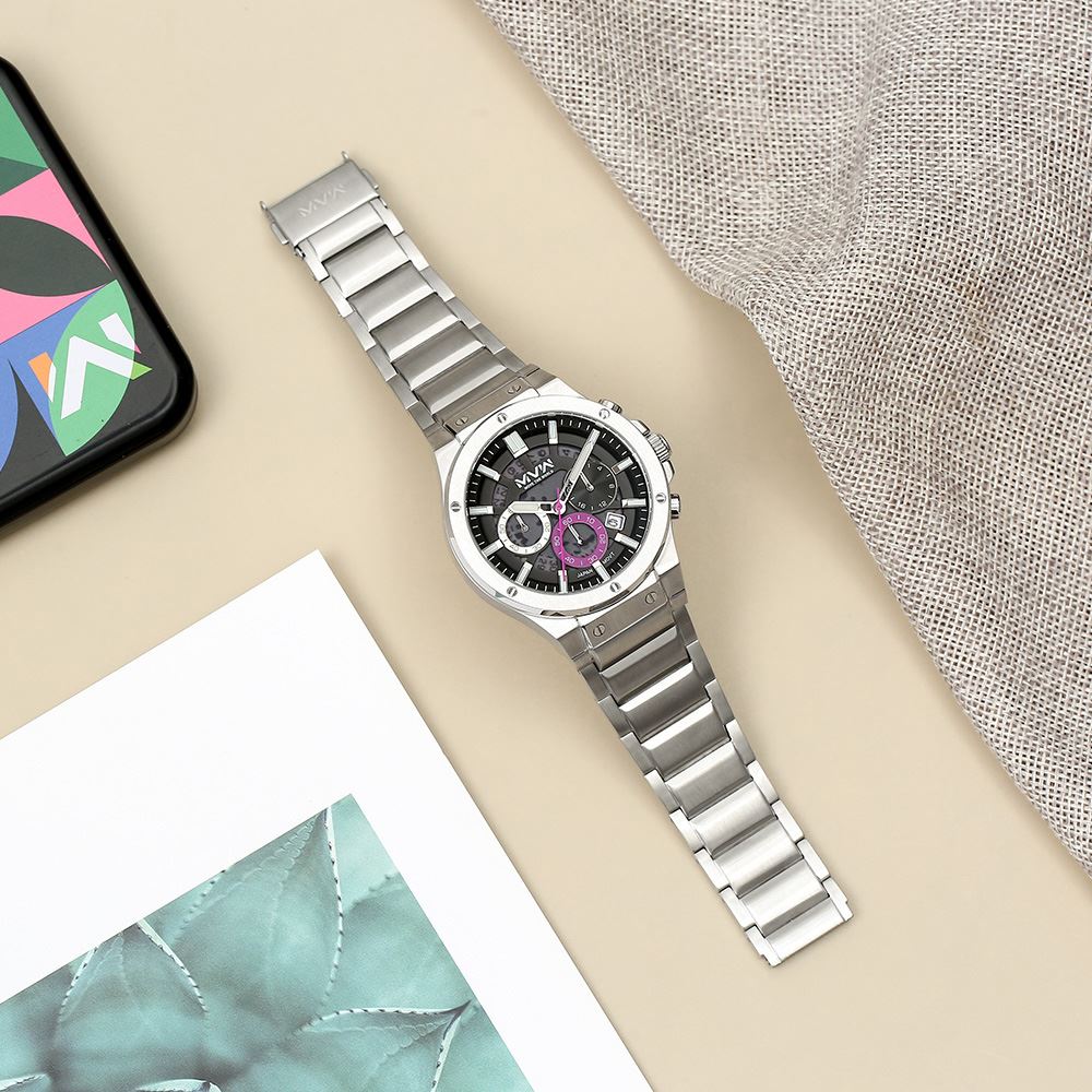 Đồng hồ MVW Sport 43 mm Nam MS108-01