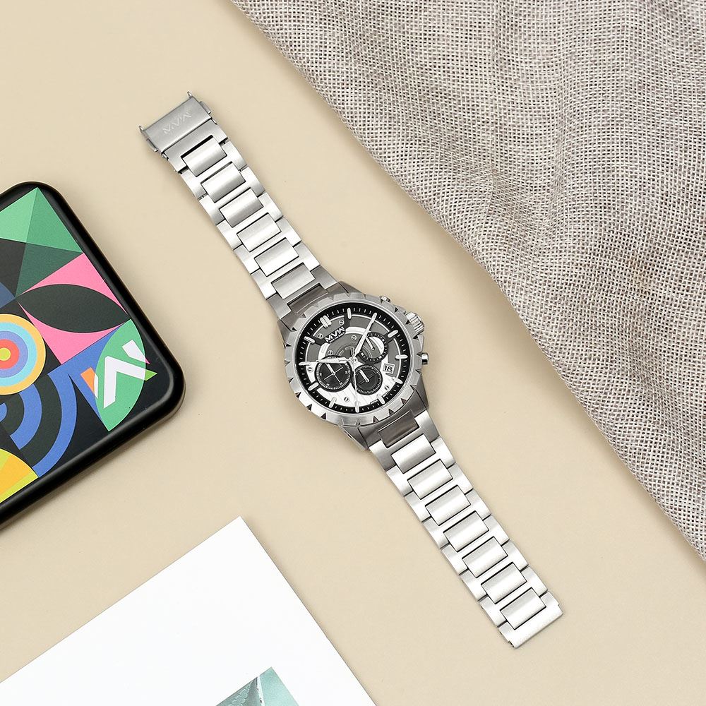 Đồng hồ MVW Sport 44.5 mm Nam MS109-01