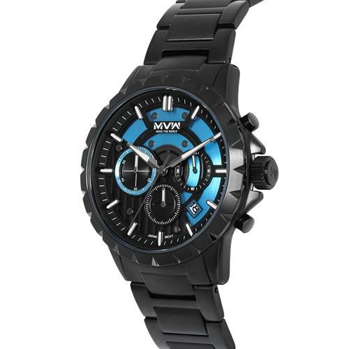 Đồng hồ MVW Sport 44.5 mm Nam MS109-02 Màu Đen