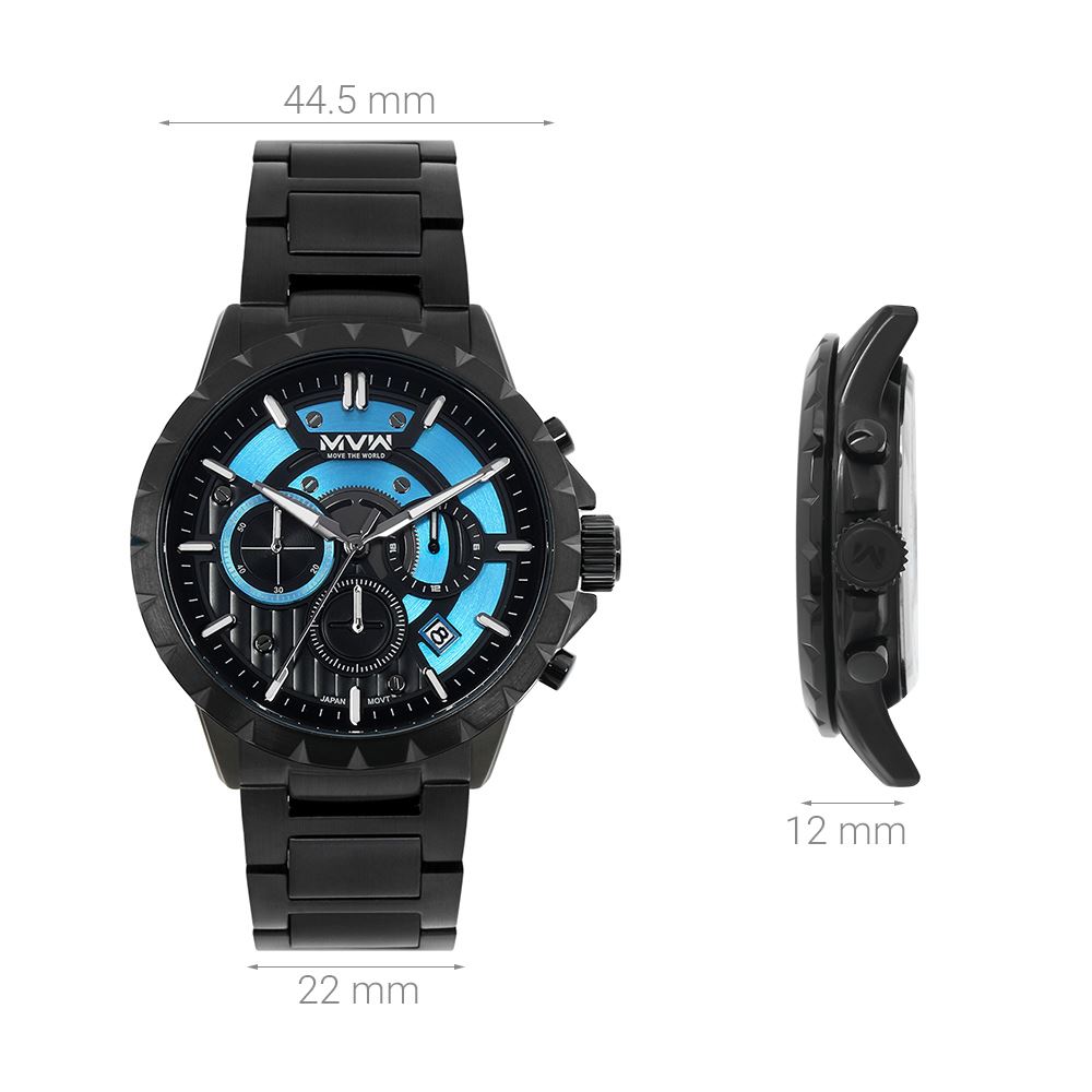 Đồng hồ MVW Sport 44.5 mm Nam MS109-02 - 6