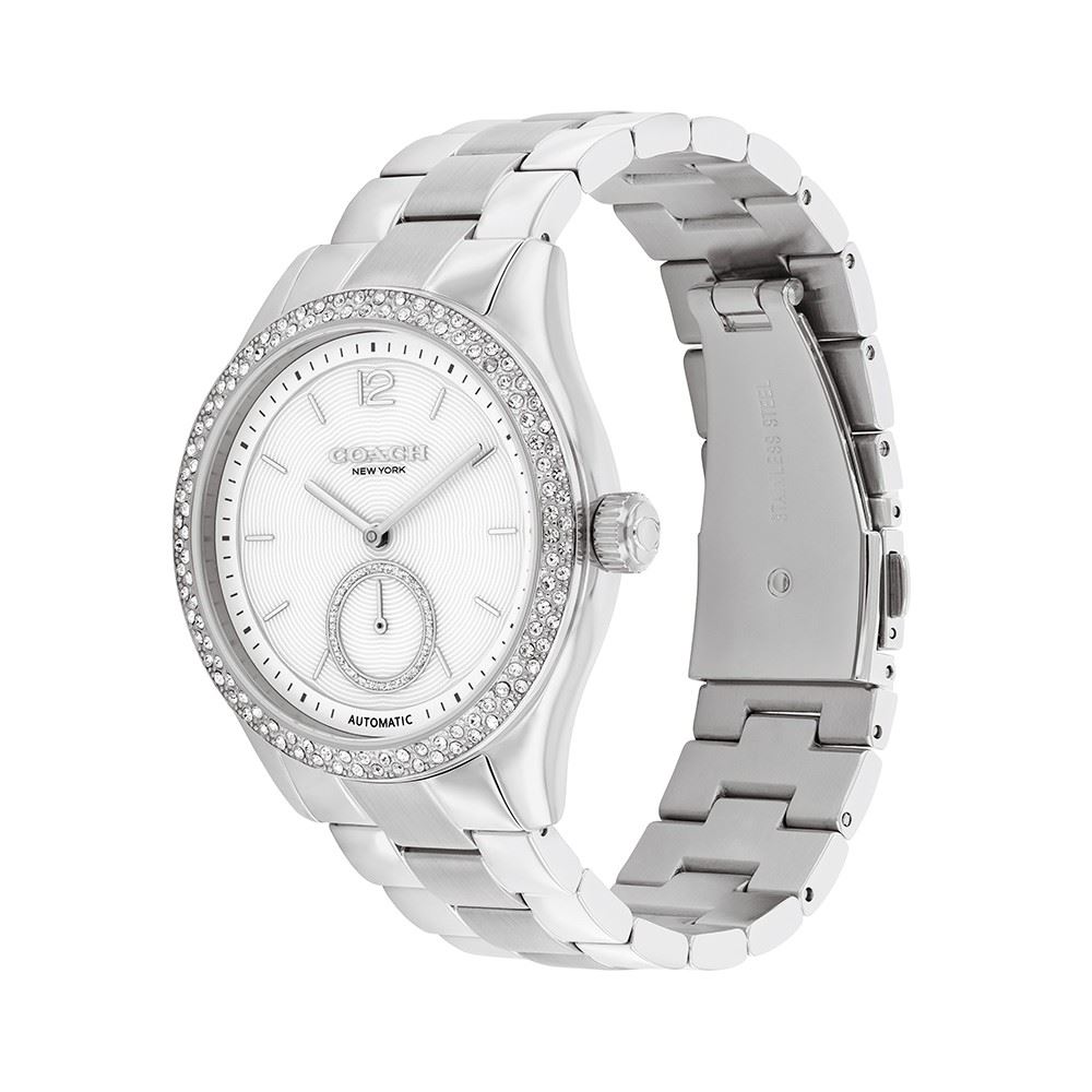 Đồng hồ Coach Brooks 38 mm Nữ 14504526 Màu Bạc