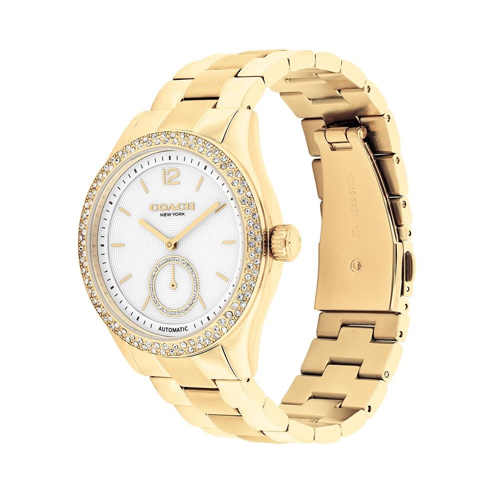 Đồng hồ Coach Brooks 38 mm Nữ 14504527 Màu Vàng