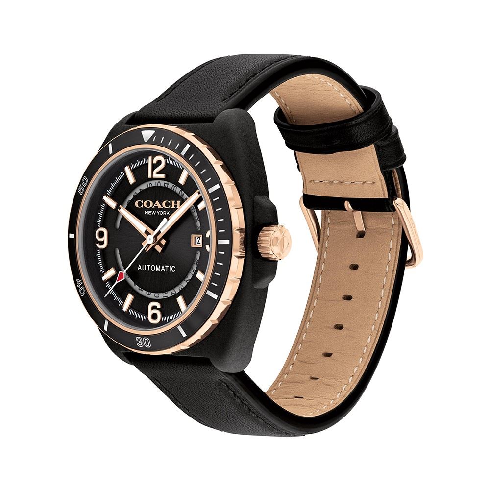 Đồng hồ Coach Charter 44 mm Nam 14602734 Màu Đen