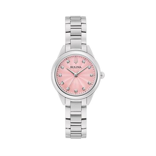Đồng hồ Bulova Sutton 28 mm Nữ 96P249 Màu Bạc
