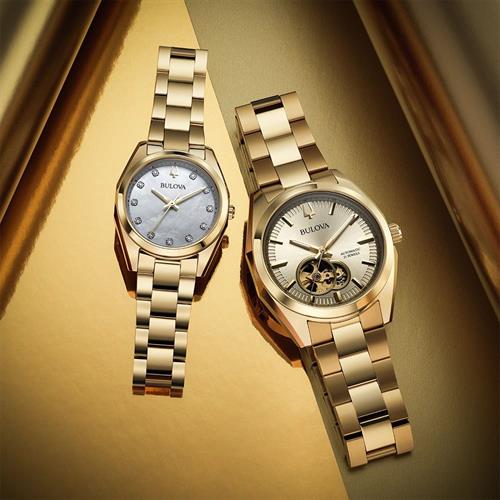 Đồng hồ Bulova Surveyor 39 mm Nam 97A182 Màu Vàng