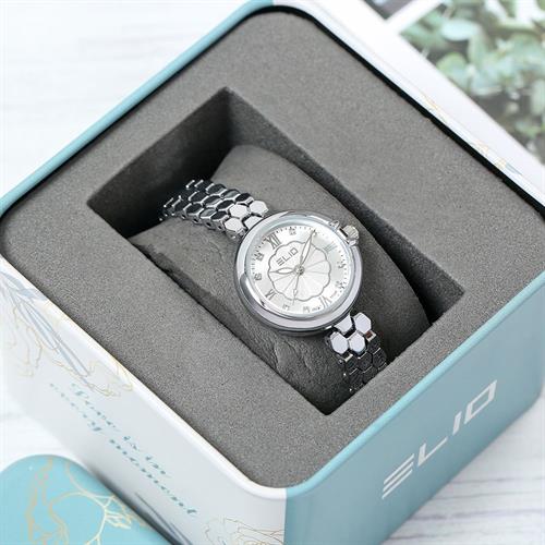 Đồng hồ Elio 26 mm Nữ ES204-01 Màu Bạc