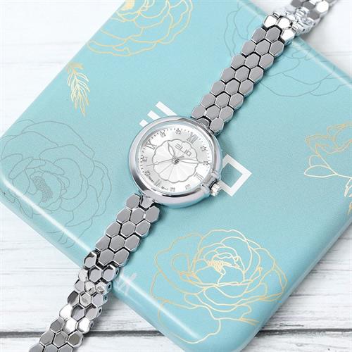 Đồng hồ Elio 26 mm Nữ ES204-01 Màu Bạc