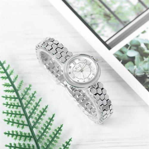 Đồng hồ Elio 26 mm Nữ ES204-01 Màu Bạc