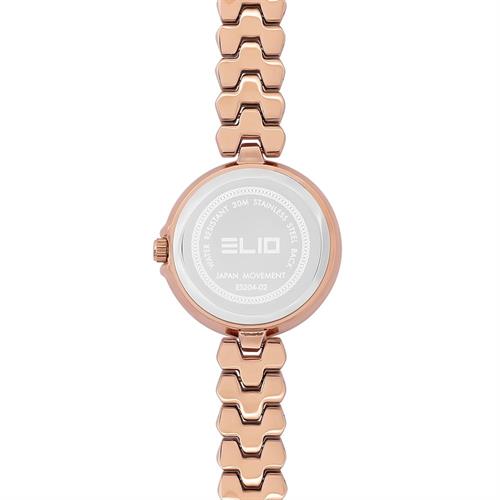 Đồng hồ Elio 26 mm Nữ ES204-02 Màu Vàng Hồng