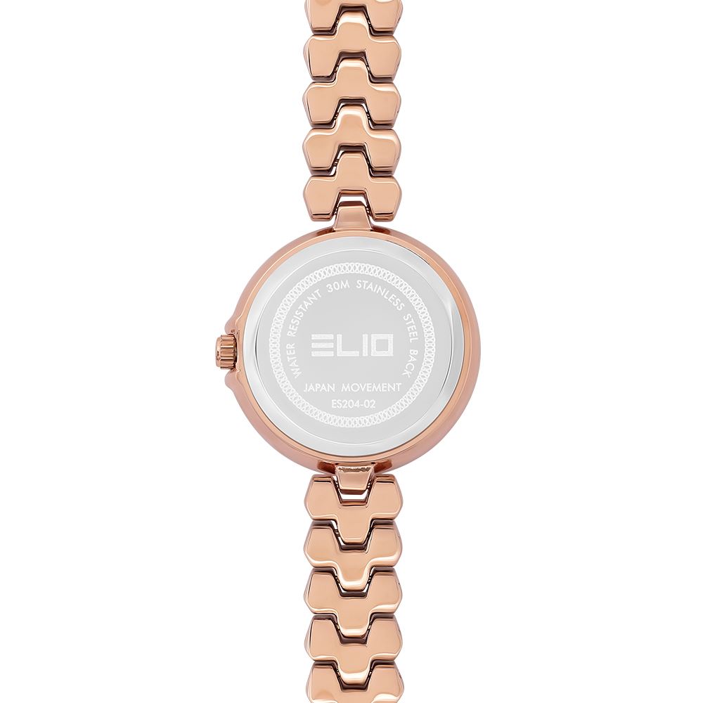 Đồng hồ Elio 26 mm Nữ ES204-02 Màu Vàng Hồng