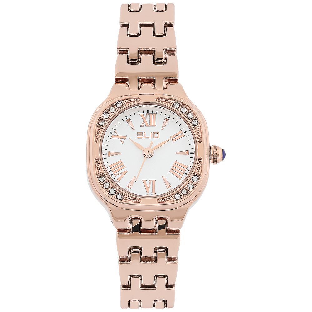 Đồng hồ Elio Elegant Lady 24.5 mm Nữ ES218-01 Màu Vàng Hồng