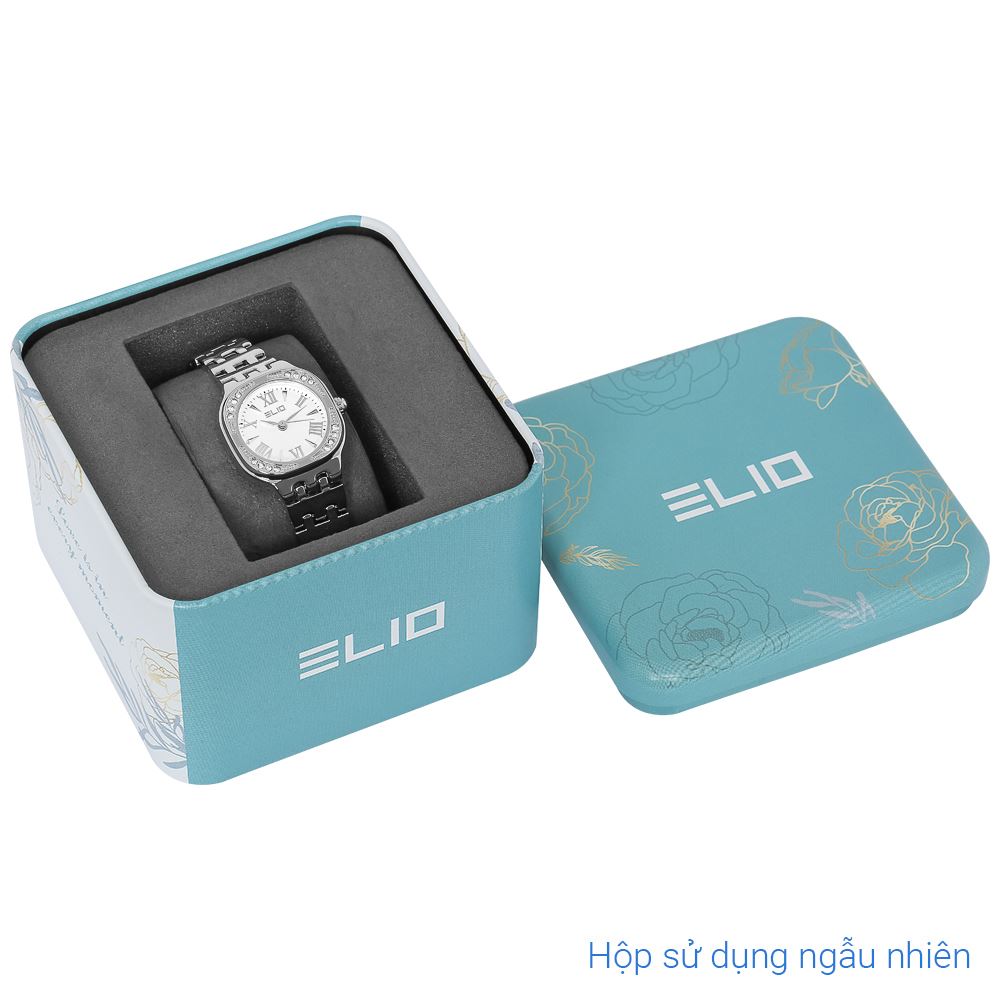 Đồng hồ Elio Elegant Lady 24.5 mm Nữ ES218-02 Màu Bạc