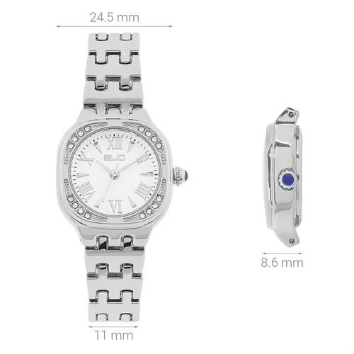 Đồng hồ Elio Elegant Lady 24.5 mm Nữ ES218-02 Màu Bạc