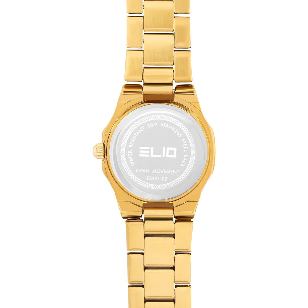 Đồng hồ Elio Elegant Lady 23.5 mm Nữ ES221-02 Màu Vàng
