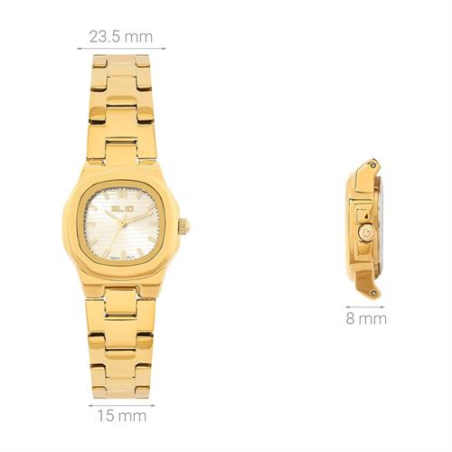 Đồng hồ Elio Elegant Lady 23.5 mm Nữ ES221-02 Màu Vàng