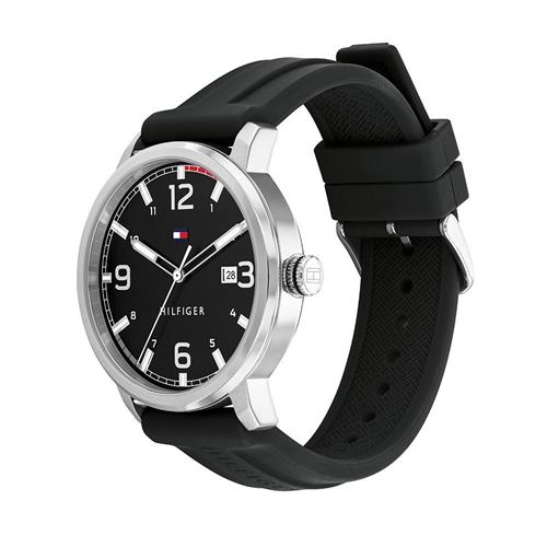 Đồng hồ Tommy Hilfiger Macy's Essentials 44 mm Nam 1710481 Màu Đen