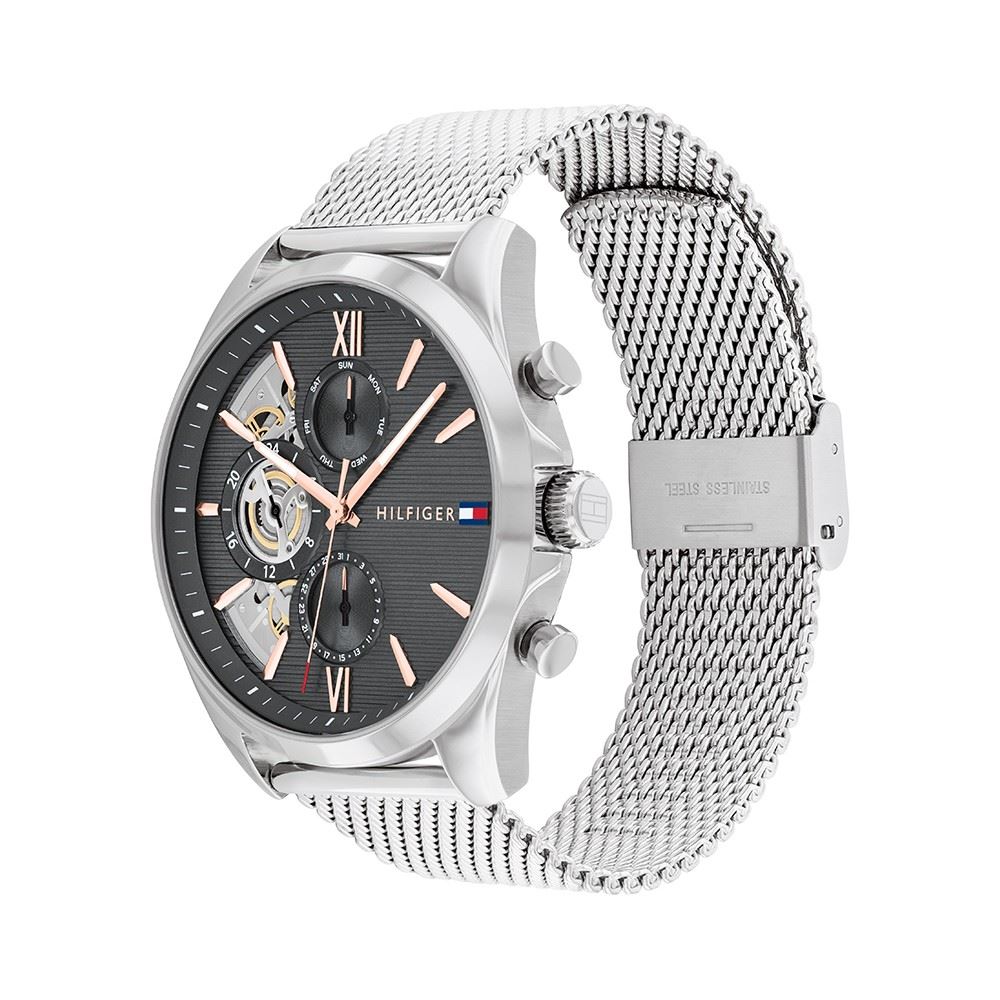 Đồng hồ Tommy Hilfiger Baker 44 mm Nam 1710646 Màu Bạc