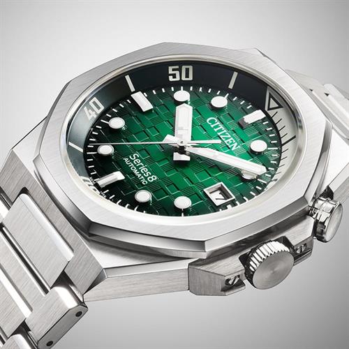 Đồng hồ Citizen Series 8 43 mm Nam NB6060-58X Màu Bạc