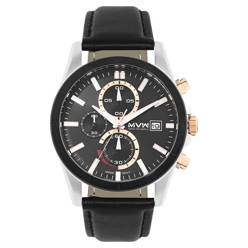 Đồng hồ MVW Sport 42 mm Nam ML094-01 Màu Đen