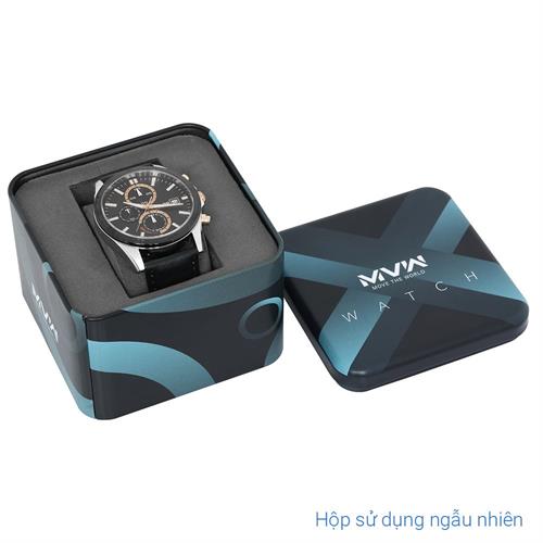 Đồng hồ MVW Sport 42 mm Nam ML094-01 Màu Đen