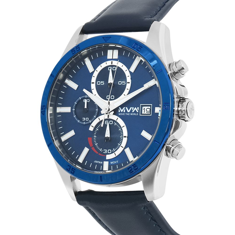 Đồng hồ MVW Sport 42 mm Nam ML094-02 Màu Xanh