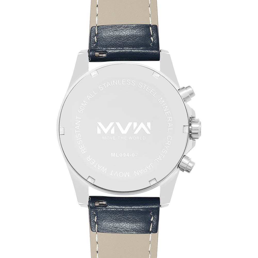 Đồng hồ MVW Sport 42 mm Nam ML094-02 Màu Xanh