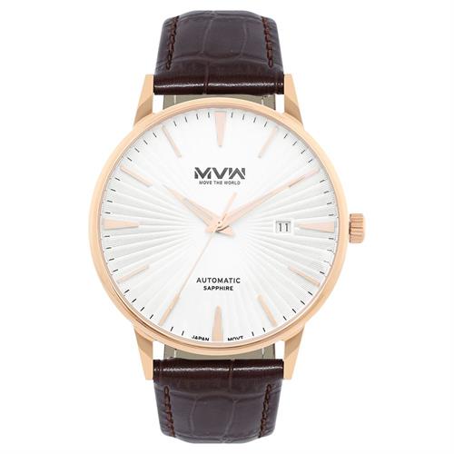 Đồng hồ MVW 42 mm Nam MLA094-01 Màu Nâu